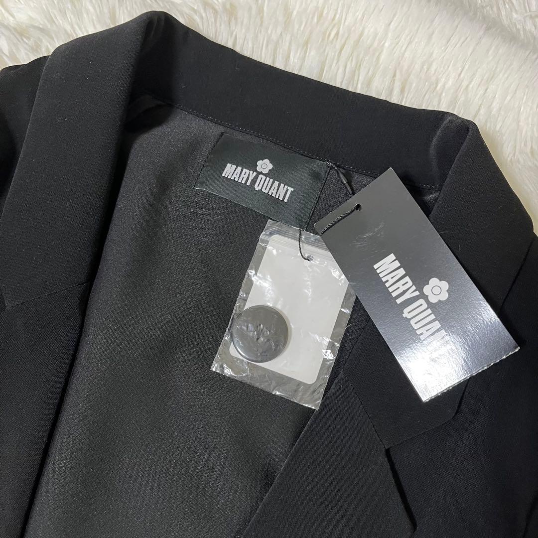 【新品タグ付】マリークワント ロングコート ジャケット Mサイズ ブラック