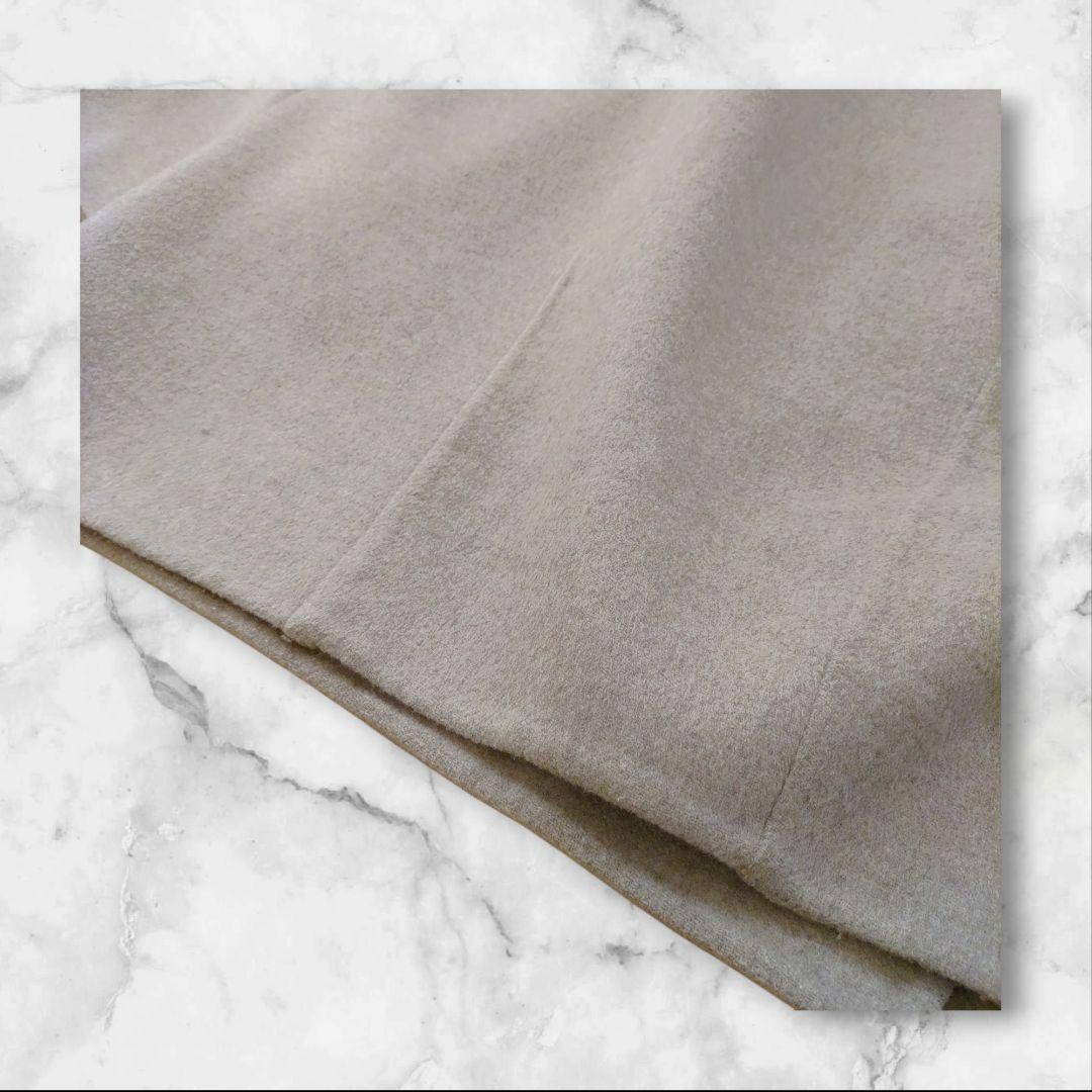 スローブイエナ ハミルトン ダブルフェイス ショート コート ウール コクーン