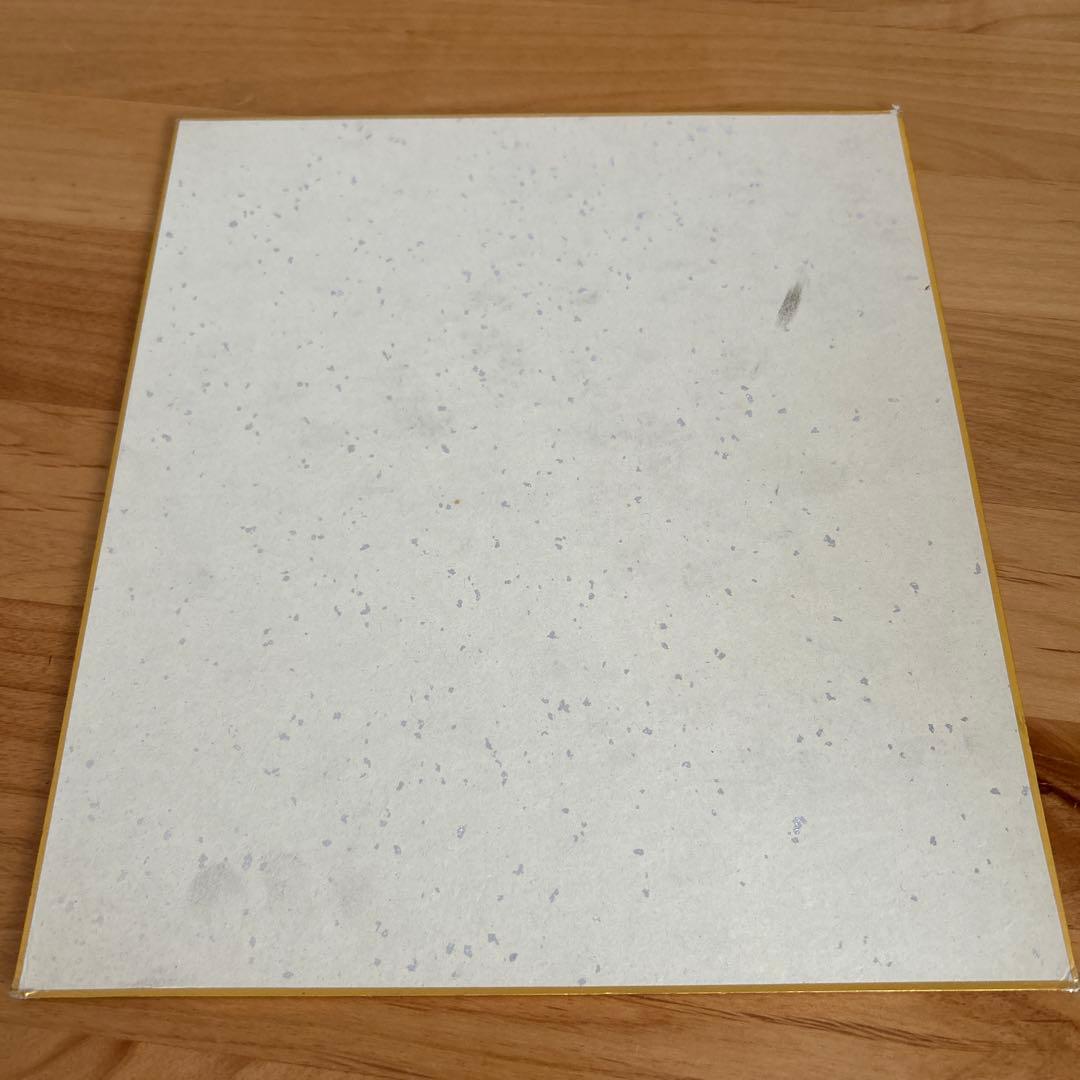 宮本貞雄　コンドルジョー　直筆イラストサイン色紙