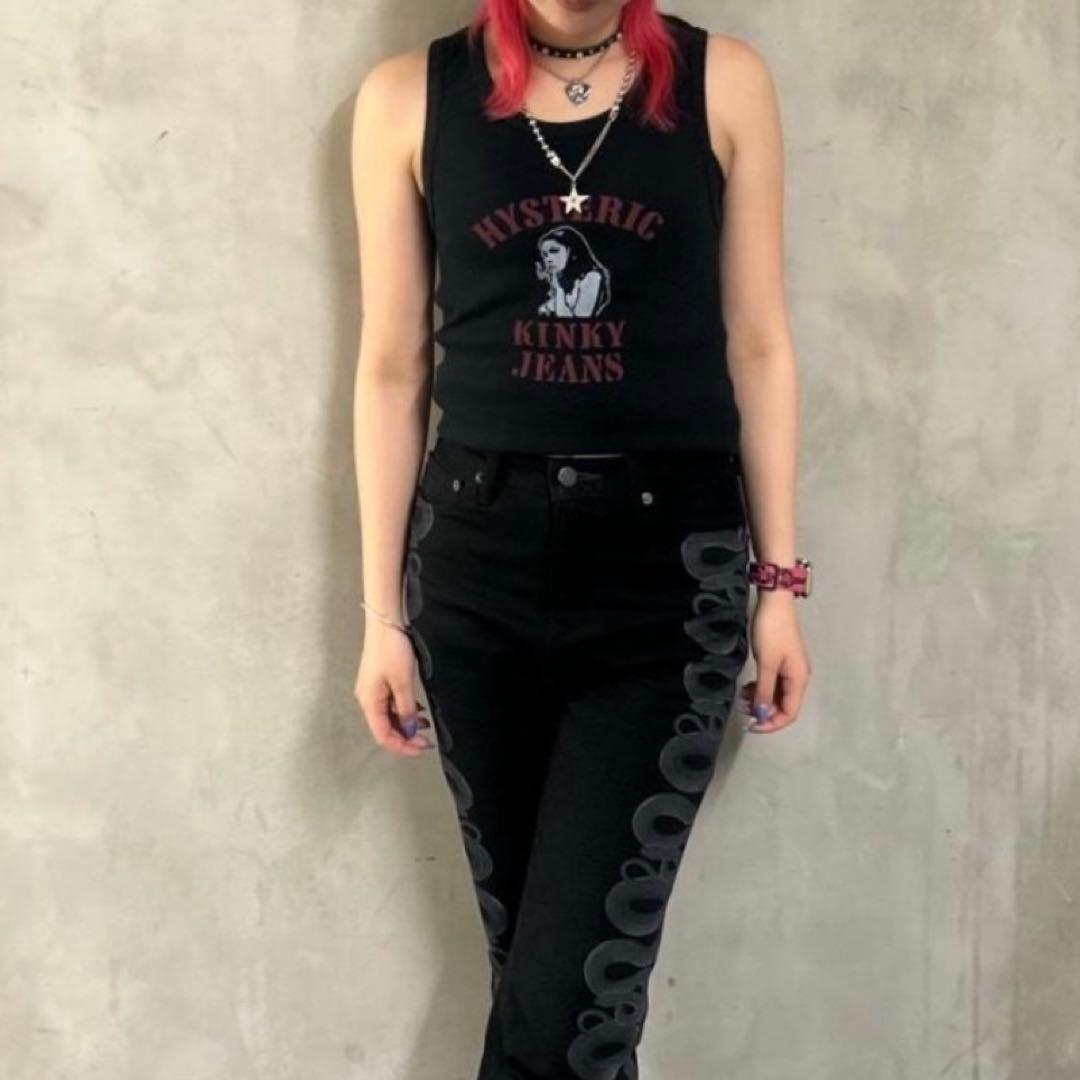新作♡ヒステリックグラマー♡ HYS KINKY JEANS タンクトップ