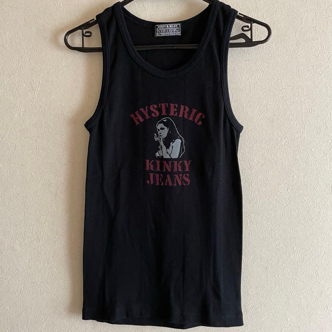 新作♡ヒステリックグラマー♡ HYS KINKY JEANS タンクトップ