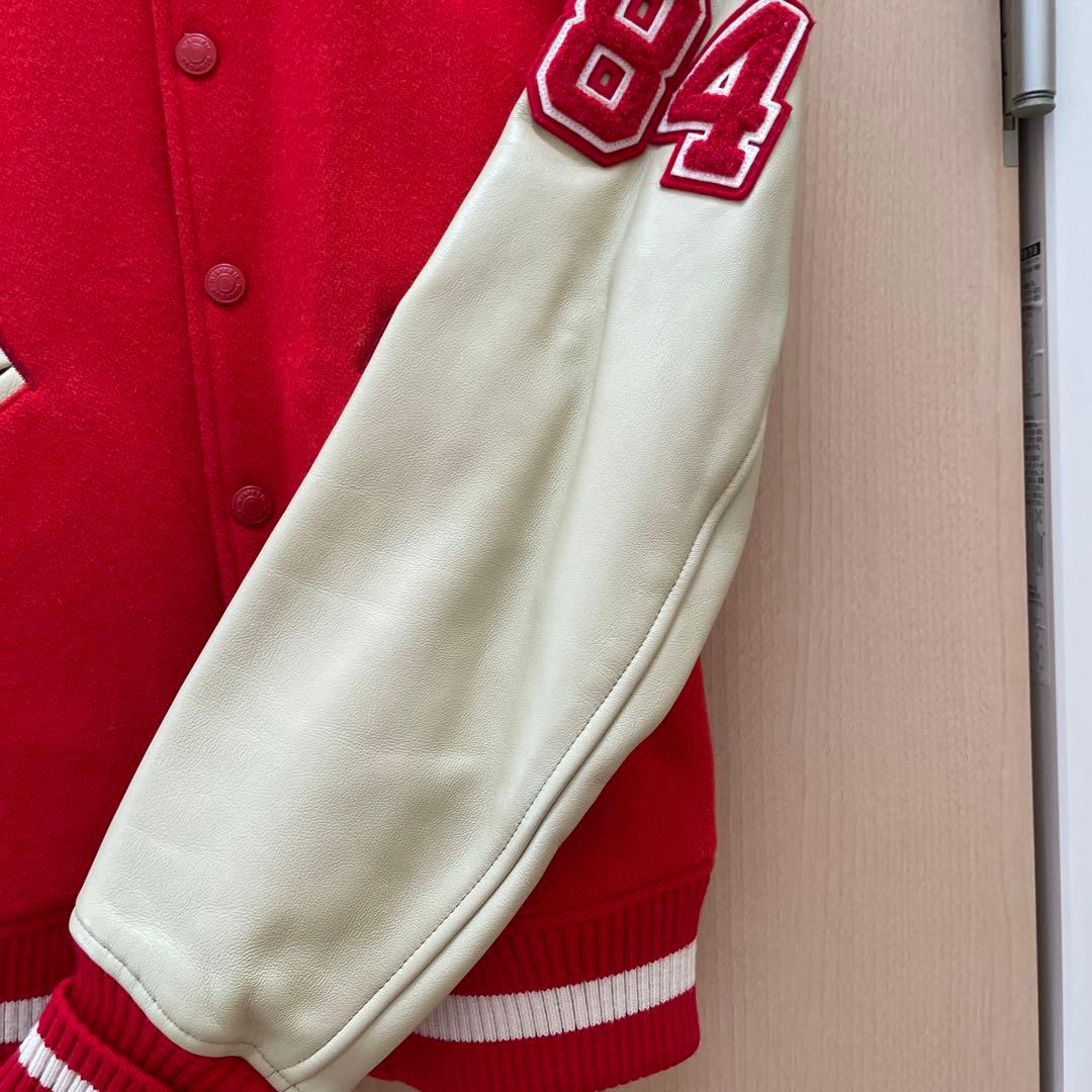 ヒステリックグラマー 「PANDA」MANIA スタジャン　赤　Sサイズ