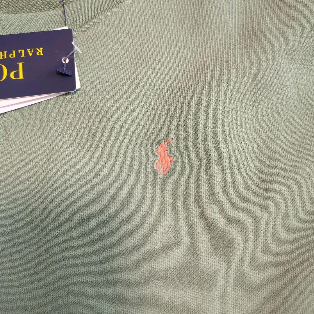【タグ付極美品】ポロラルフローレン　トレーナー　　現行タグ　バッグロゴ刺繍
