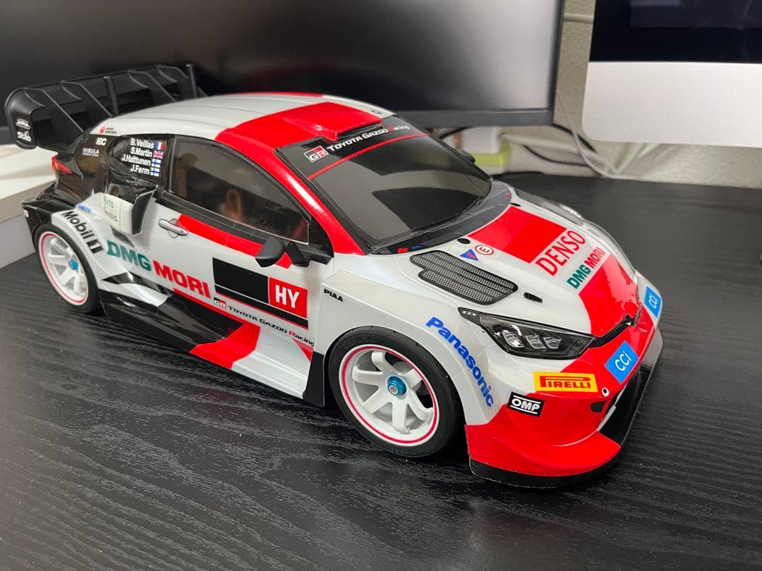 タミヤ ガズー レーシング WRT/GR ヤリス ラリー1 ハイブリッド ボディ