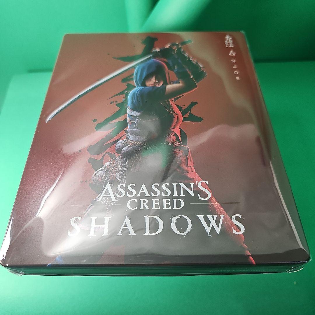 【新品】アサシンクリード シャドウズ コレクターズエディション スチールブック