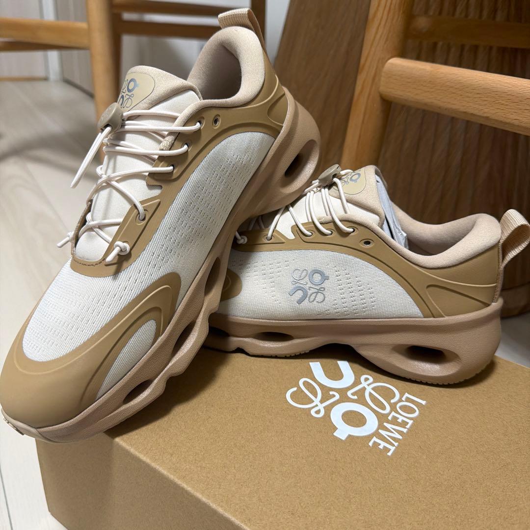 【特別値下げ】LOEWE×On.CLOUDSOLOスニーカー 39 ダークサンド