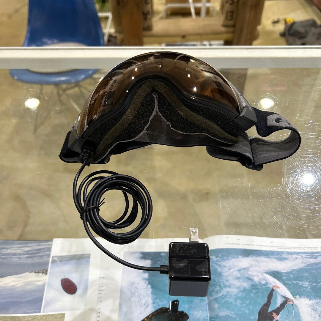 A BOM ゴーグル 球面レンズ曇り止めヒーター機能付き