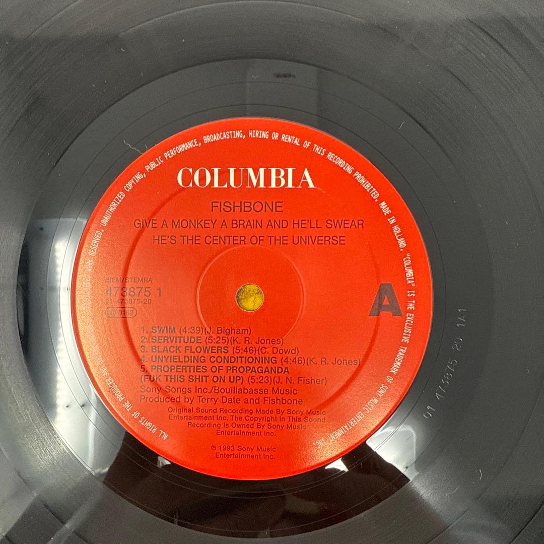激レア 7インチ付 FISHBONE / Give A Monkey〜 レコード
