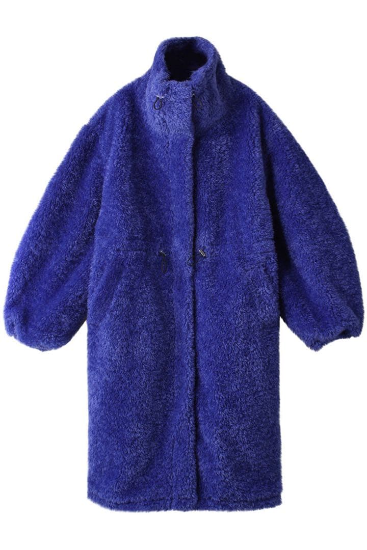 maison special ビッグカラー ロングボアブルゾン