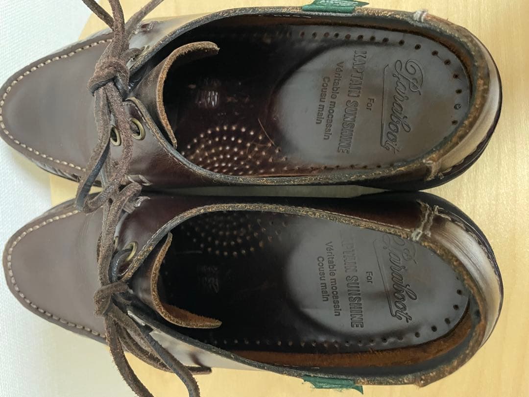 パラブーツ × キャプテンサンシャイン ドマング AMERICA サイズ6