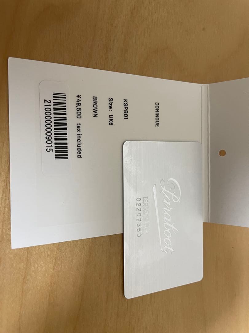 パラブーツ × キャプテンサンシャイン ドマング AMERICA サイズ6