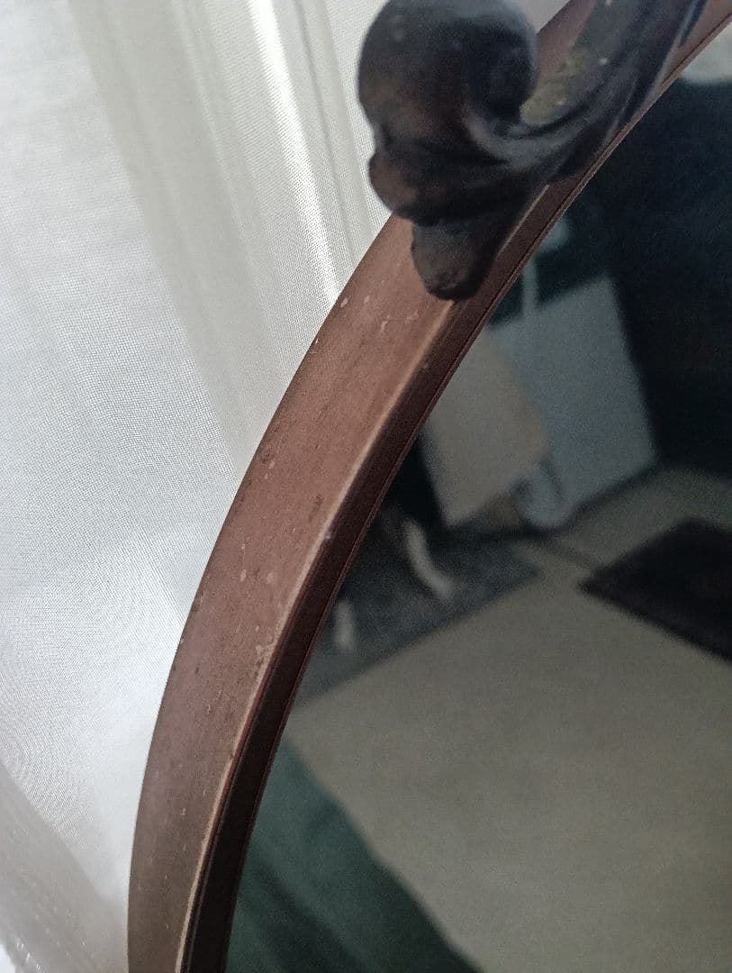 アンティーク　アイアン　姿見