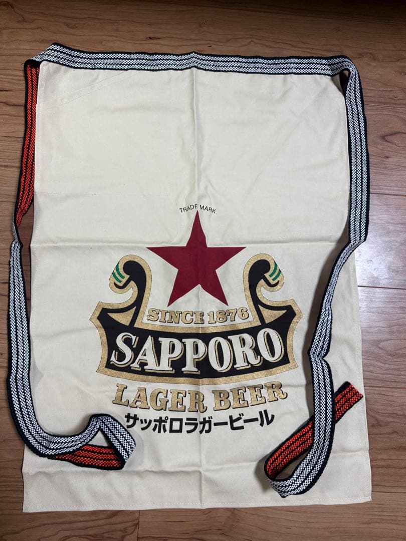 【非売品】サッポロ ラガービール 赤星 前掛け エプロン 6枚セット