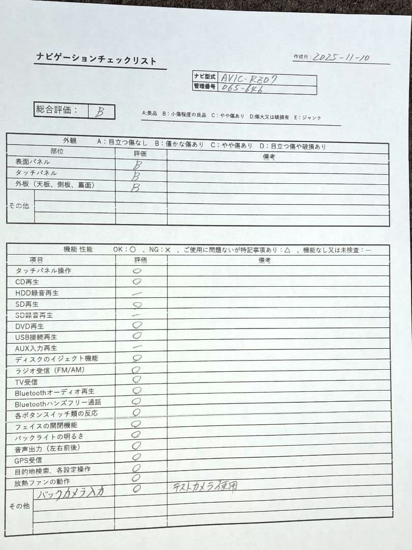 2020年地図★カロッツェリア AVIC-RZ07 BT対応・地デジ★動作良好