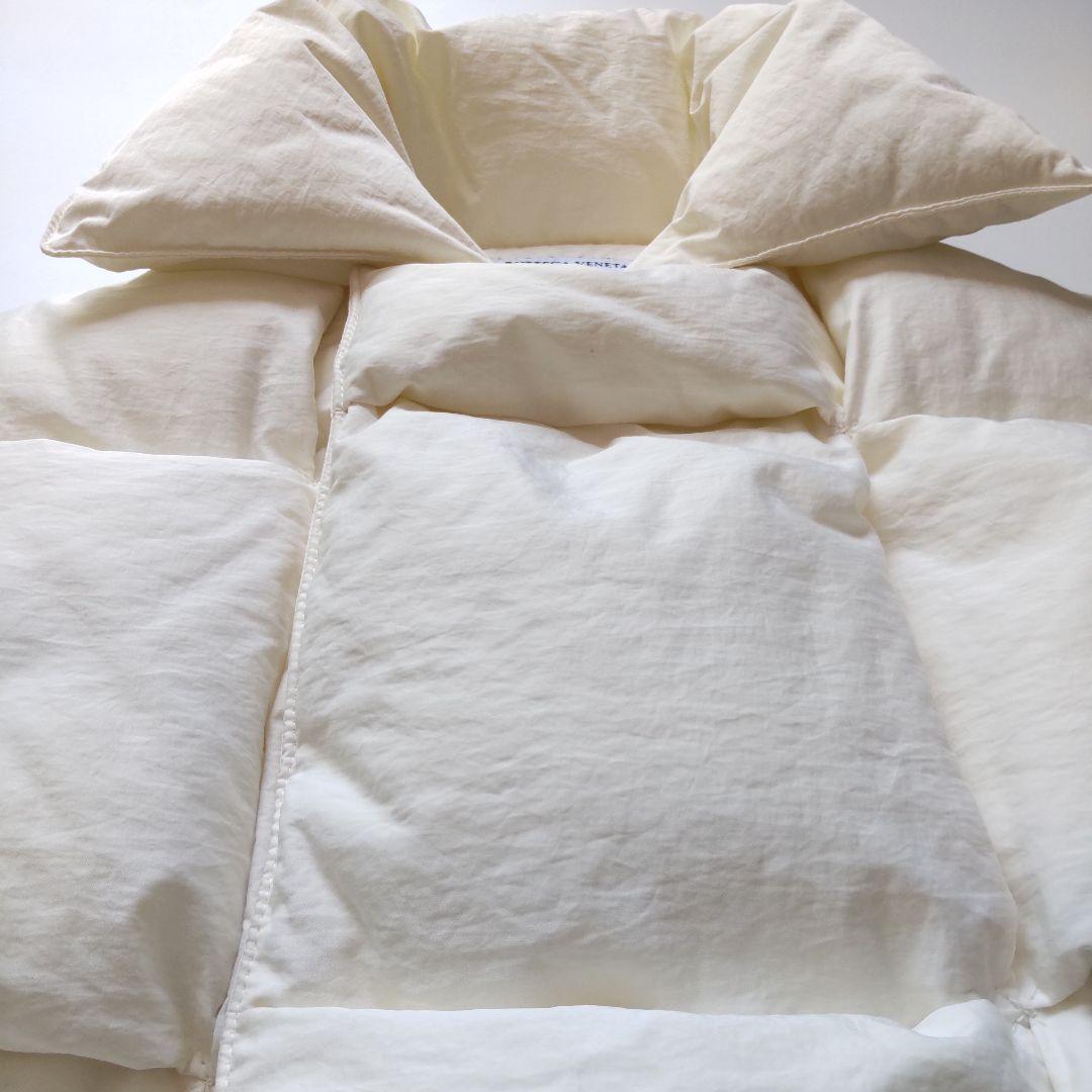 極美品 ボッテガヴェネタ イントレチャート 中綿 ナイロン ショートジレ ベスト