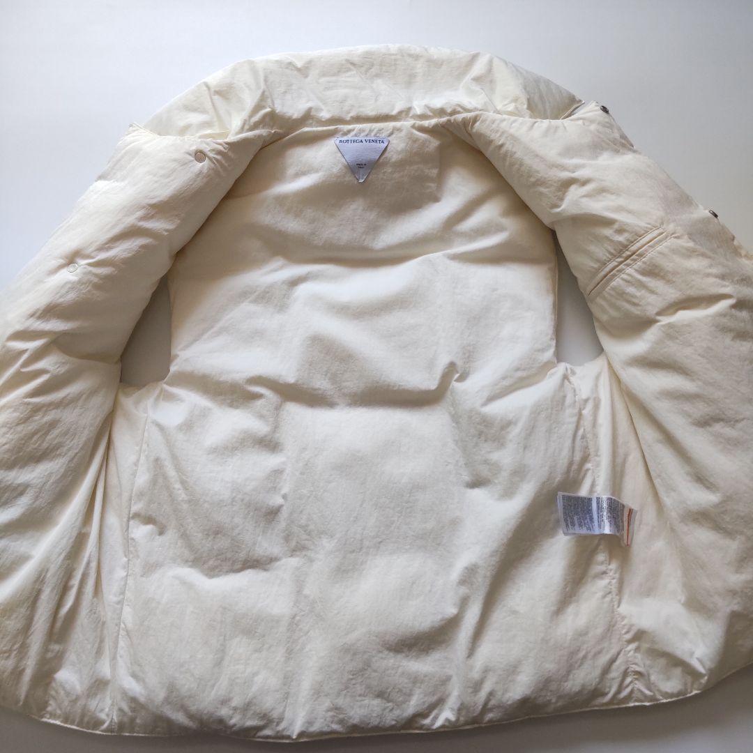 極美品 ボッテガヴェネタ イントレチャート 中綿 ナイロン ショートジレ ベスト