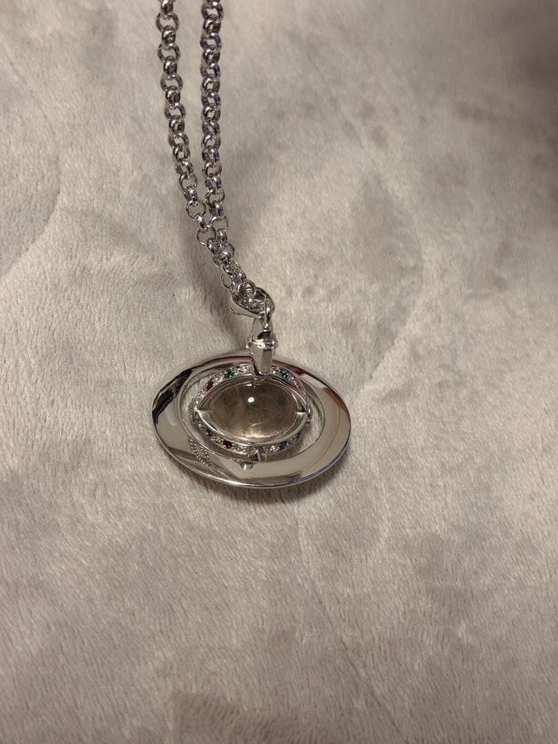 大*福様 正規品/Viviennewestwoodスモールオーブネックレスシルバ