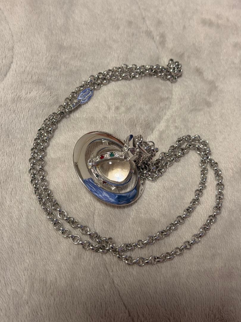 大*福様 正規品/Viviennewestwoodスモールオーブネックレスシルバ