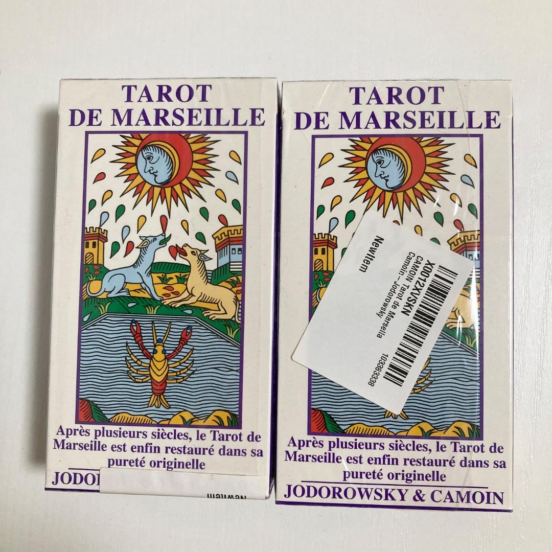 【新品未開封】カモワンタロット２個　マルセイユタロット　タロットカード