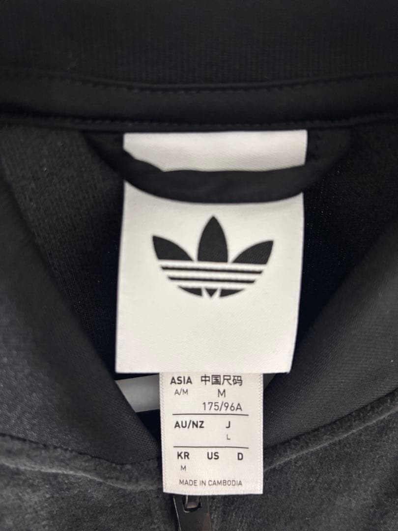 adidas ベロアトラックジャケット