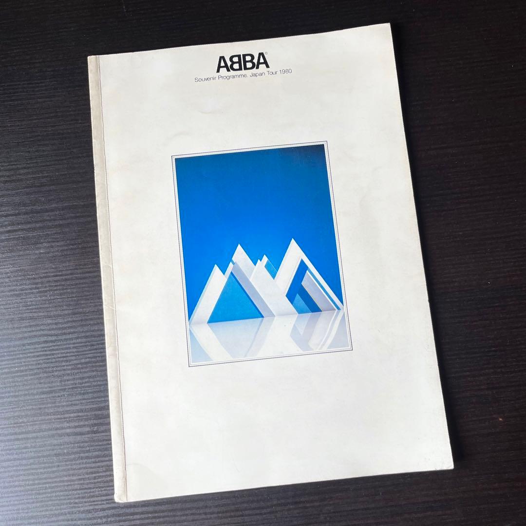 1980コンサートパンフレット アバ ABBA