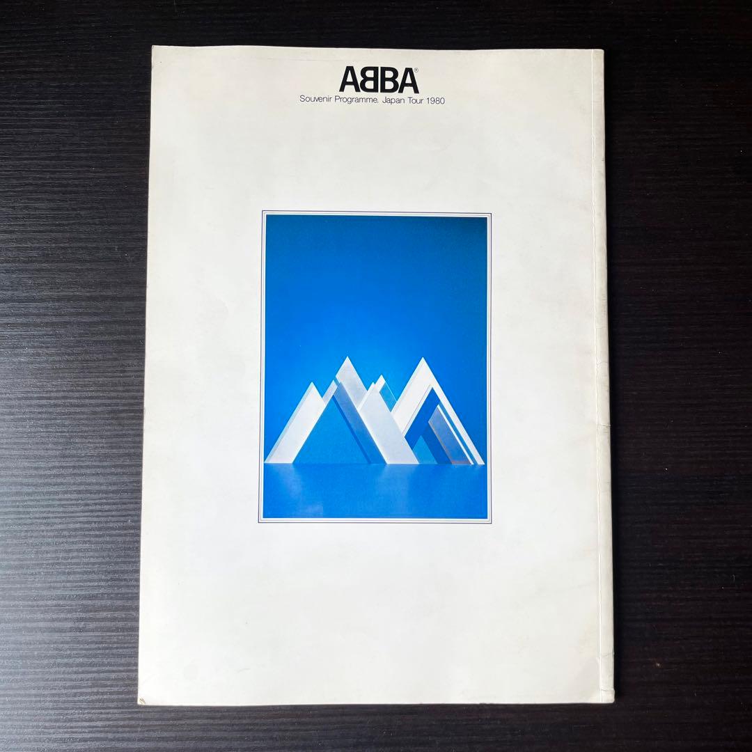 1980コンサートパンフレット アバ ABBA