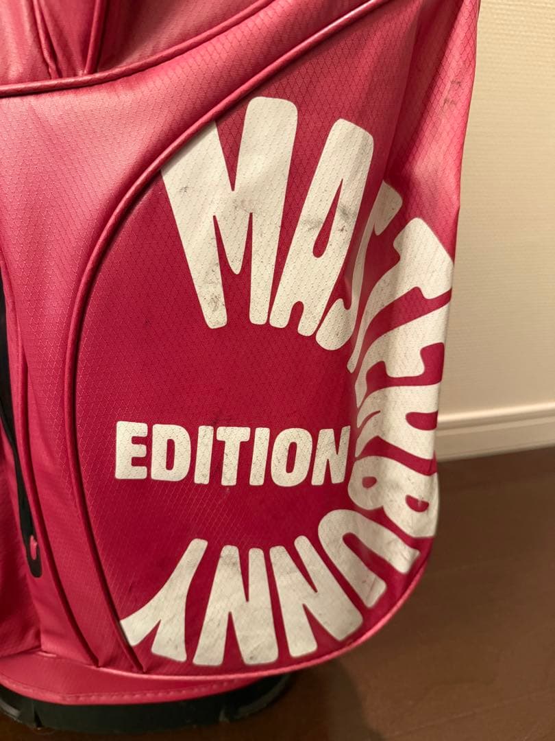 ⭐︎値下げ　キャディバッグ　マスターバニーエディション ゴルフバッグ ピンク