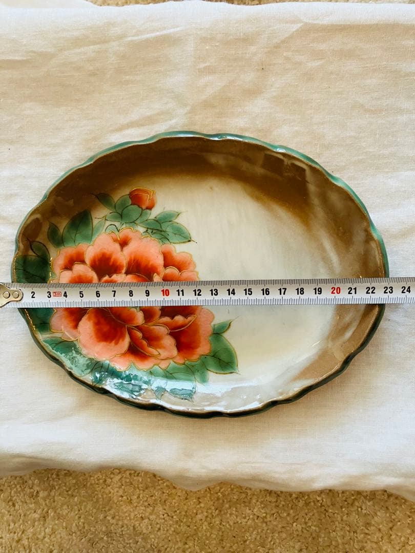 モ*モ様 とう葊窯　楕円皿3枚セット