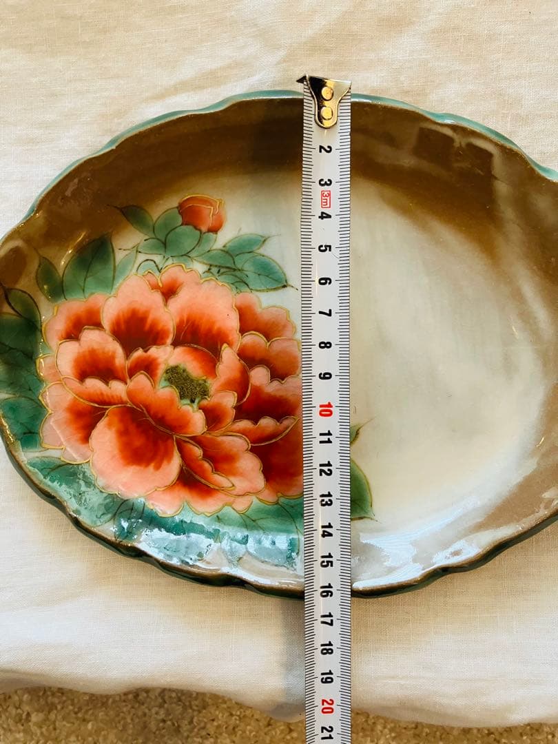 モ*モ様 とう葊窯　楕円皿3枚セット