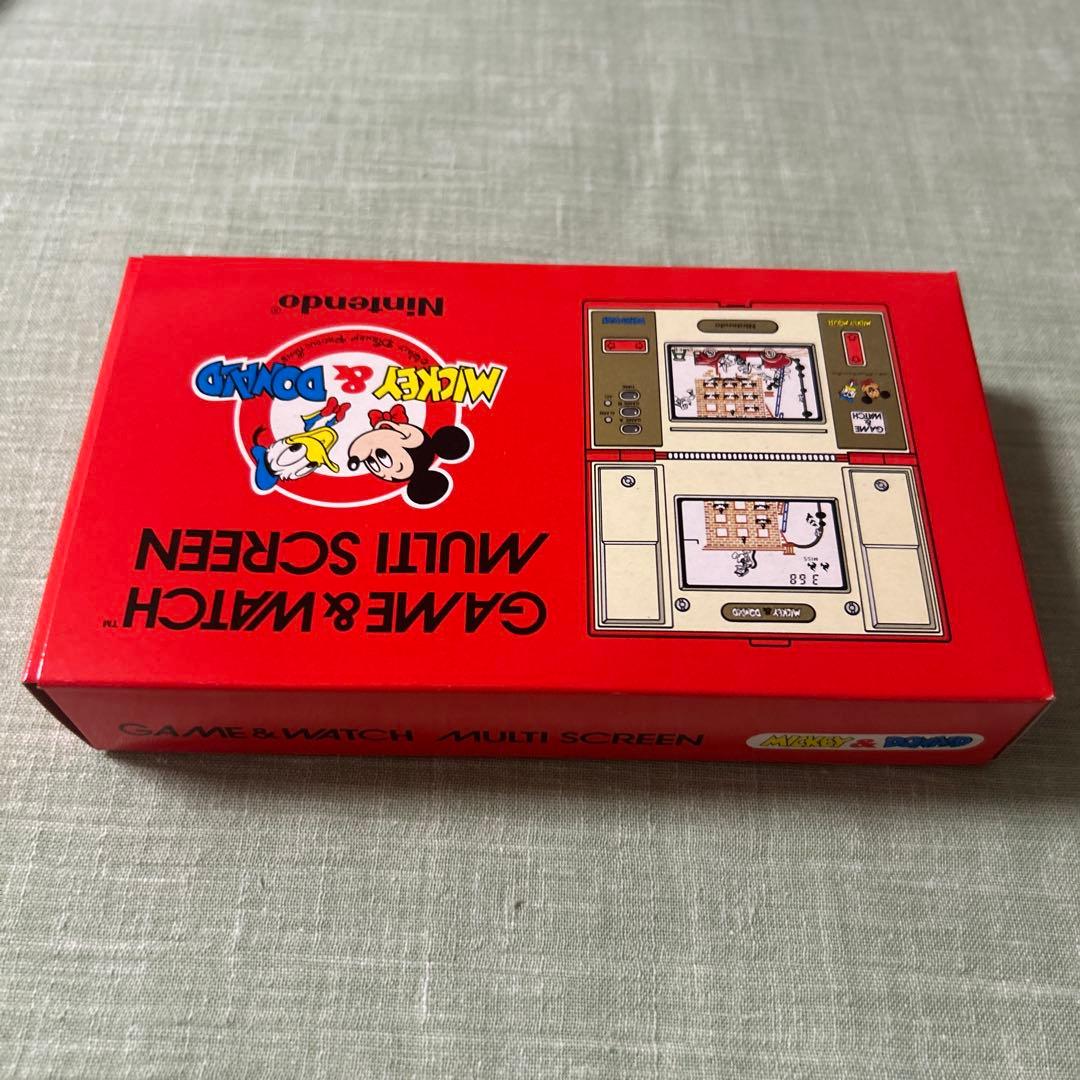 その他 GAME&WATCH MULTI SCREEN MIKEY&DONALD