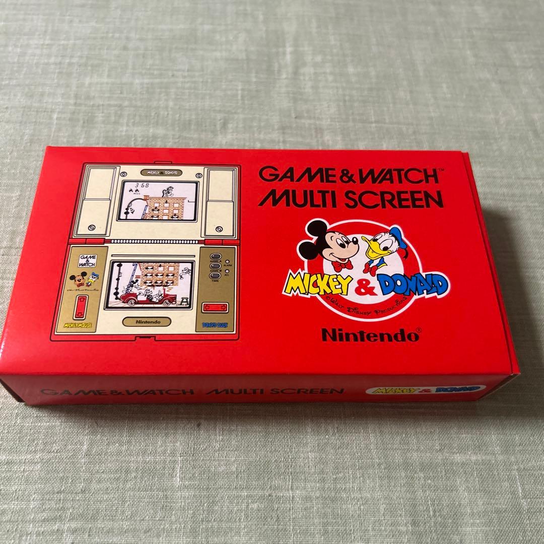 その他 GAME&WATCH MULTI SCREEN MIKEY&DONALD