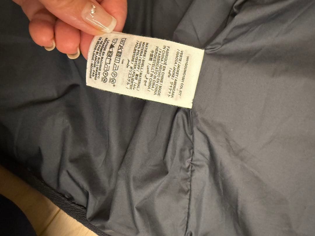 Bonpoint ネイビー キルティングジャケット 12