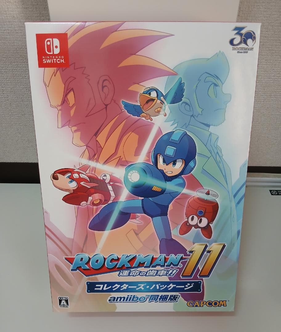 switch版　ロックマン11 運命の歯車!! コレクターズ・パッケージ