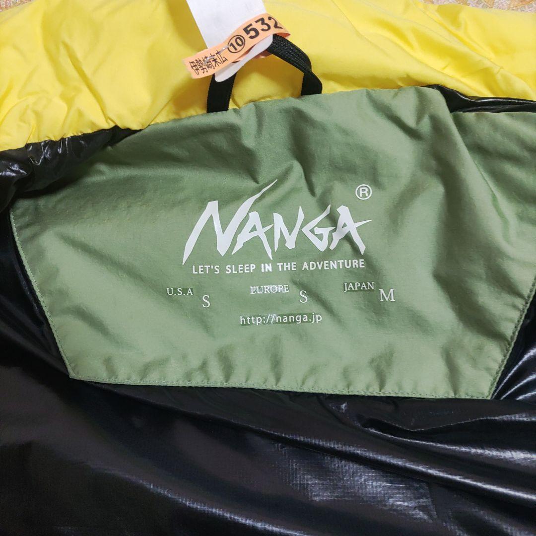 NANGA　マゼノリッジ　ベスト　サイズM　カーキ／イエロー