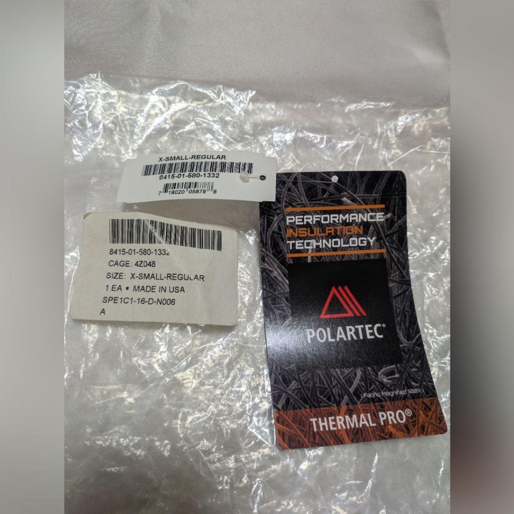 米軍実物 ECWCS LEVEL3 フリースジャケット XS コヨーテ