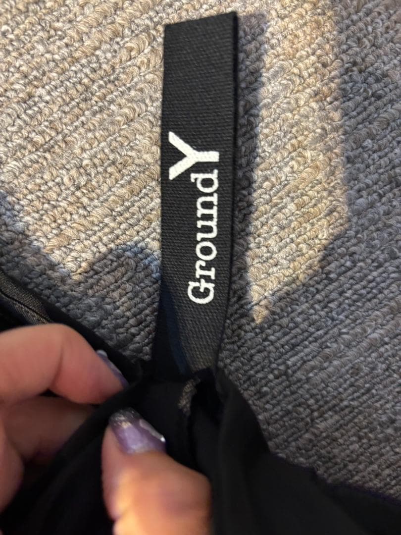 GroundY　カラスパンツ　Black　サイズ3