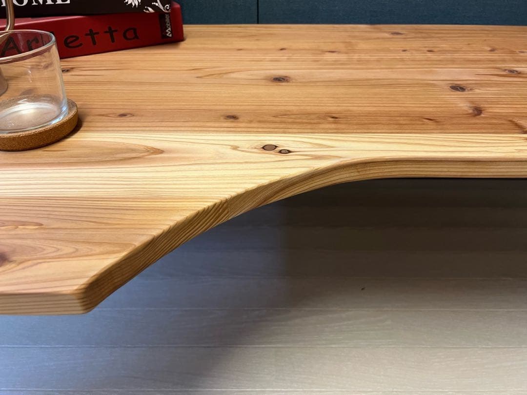 【在庫整理】 ローデスク 120cm 60cm 45cm スギ 折りたたみ脚