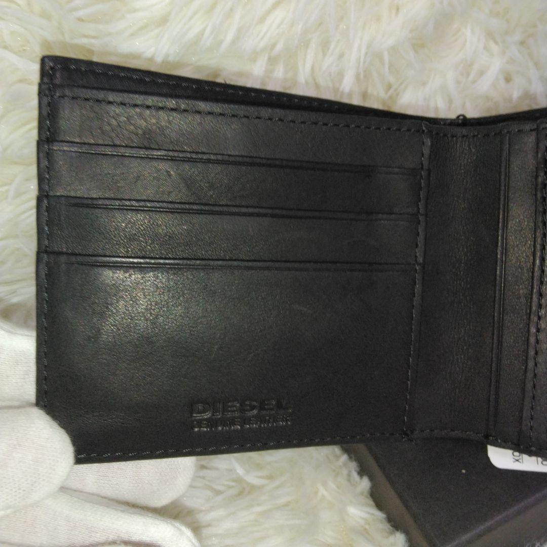 未使用　ディーゼル / DIESEL　レザー　二つ折り財布