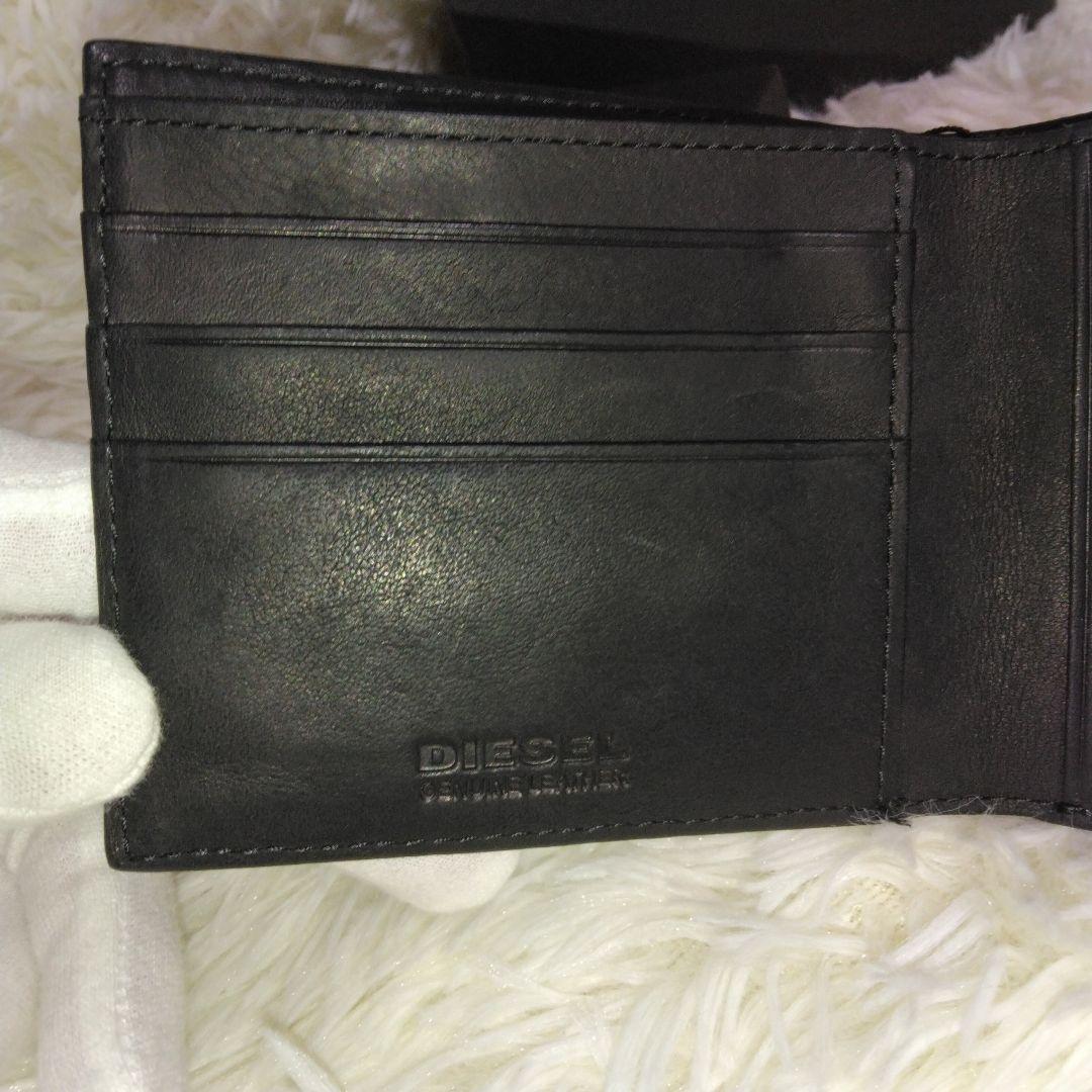 未使用　ディーゼル / DIESEL　レザー　二つ折り財布