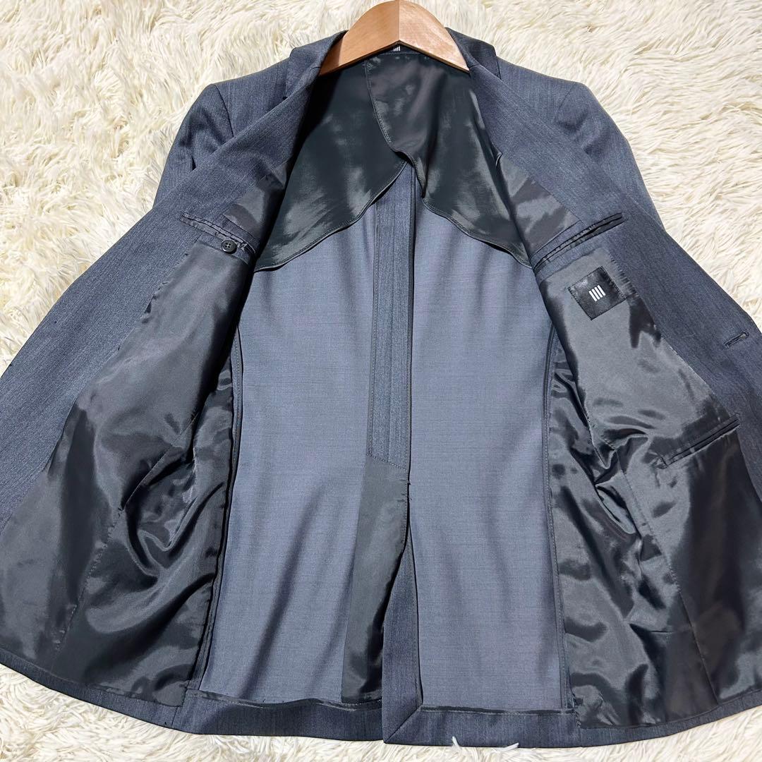 ✨未使用品級✨スーツカンパニー 3ピース スーツ セットアップ シルク混