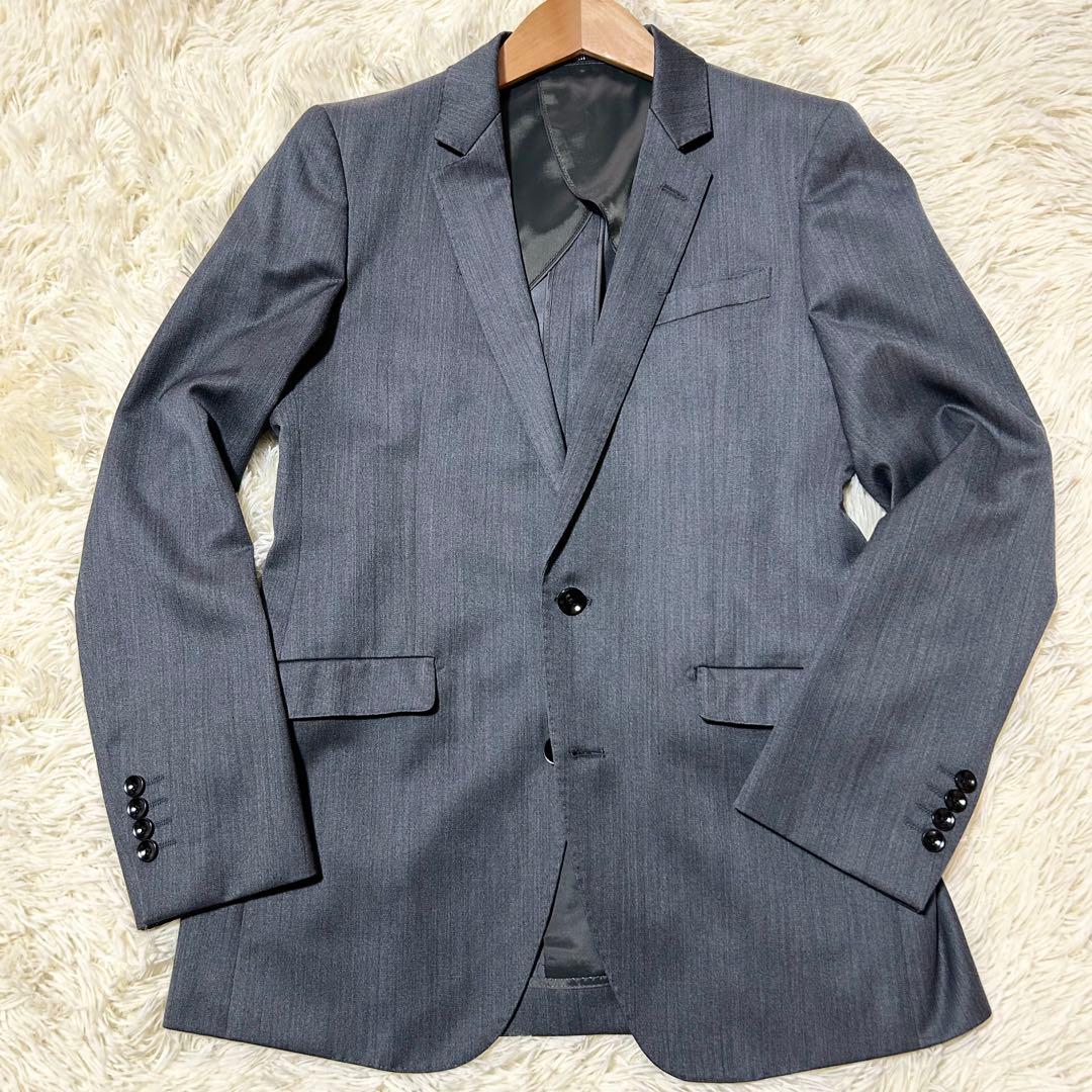 ✨未使用品級✨スーツカンパニー 3ピース スーツ セットアップ シルク混