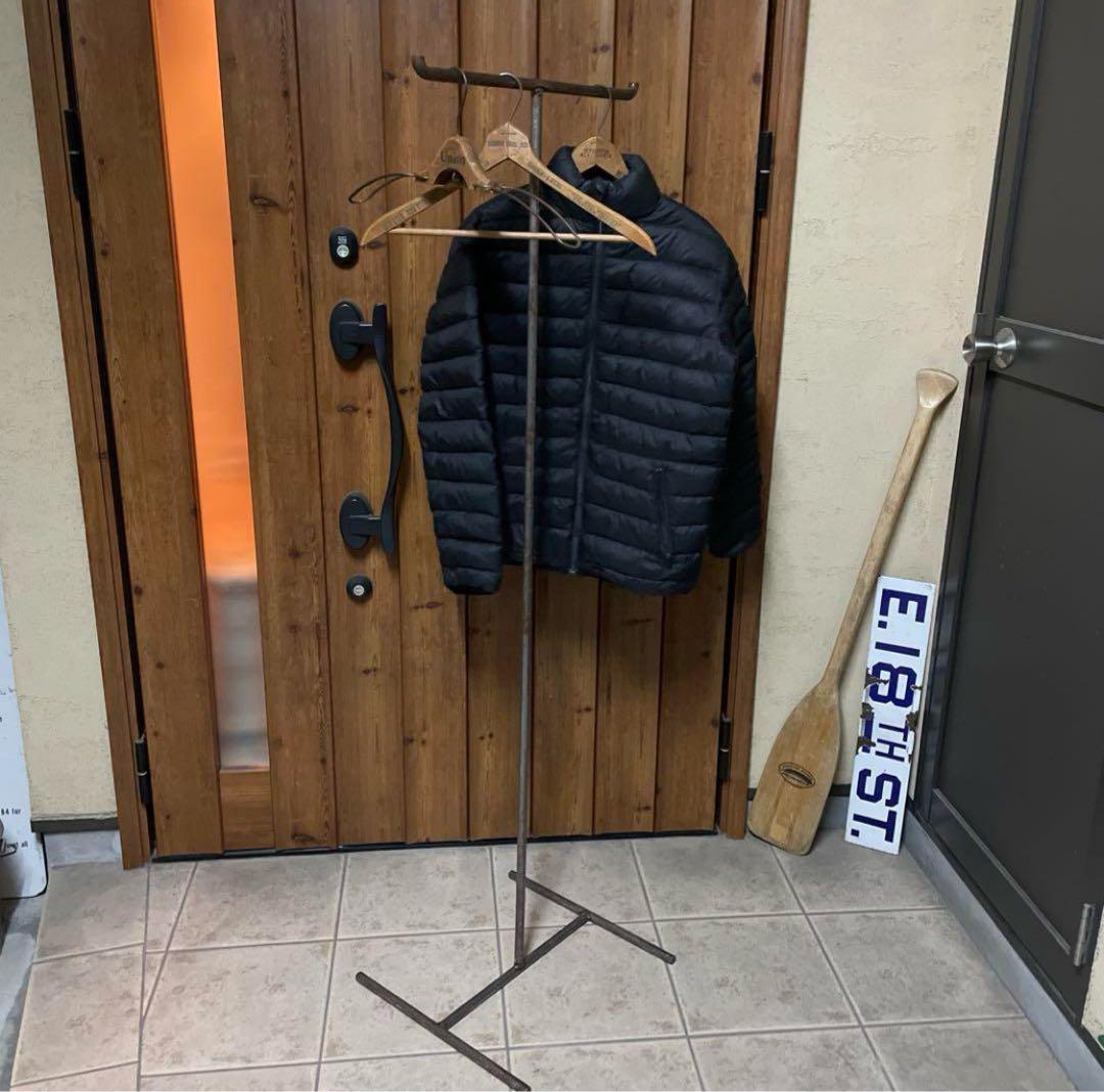 【BECK 様まとめ品②】インダストリアル アイアン T字ハンガーラック