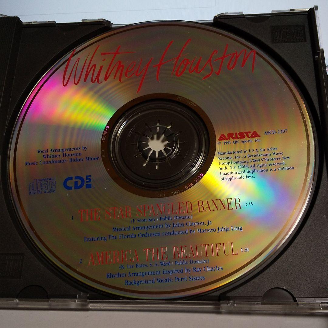 【CD】アメリカ国歌　LIVE ホイットニー・ヒューストン