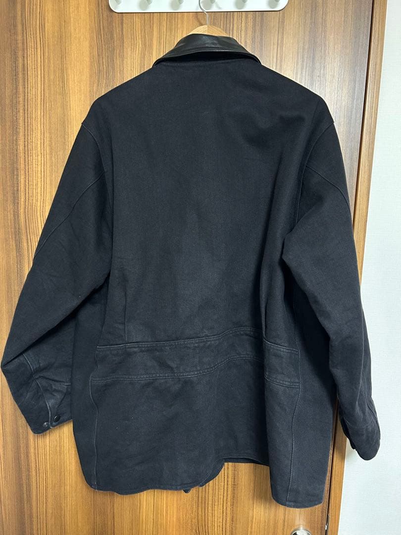 comoli 24aw デニムレザーワークジャケット　2 AURALEE