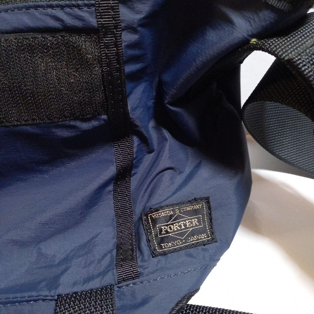 (超レア物) STUSSY × PORTER メッセンジャーバッグ ネイビー