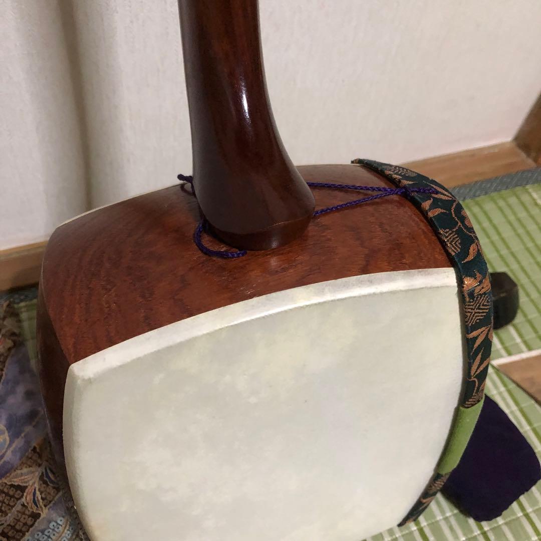 三味線　バチ　三弦駒　和楽器　弦楽器　細棹