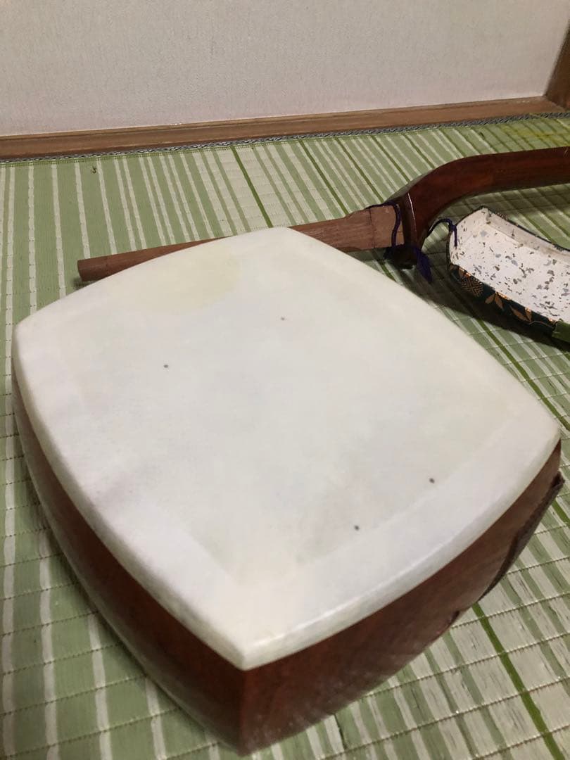 三味線　バチ　三弦駒　和楽器　弦楽器　細棹