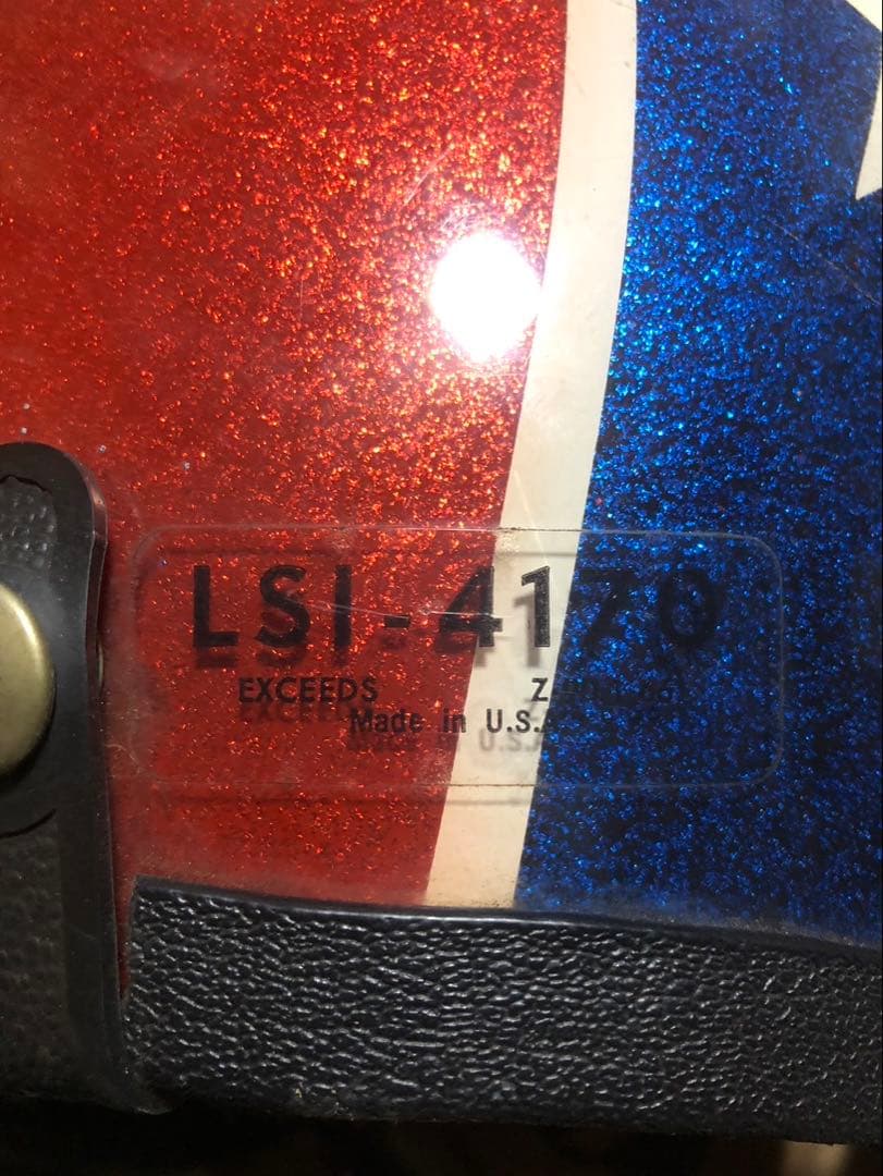 LSI-4170ビンテージヘルメット　1970年代製　ハーレー　パンヘッド