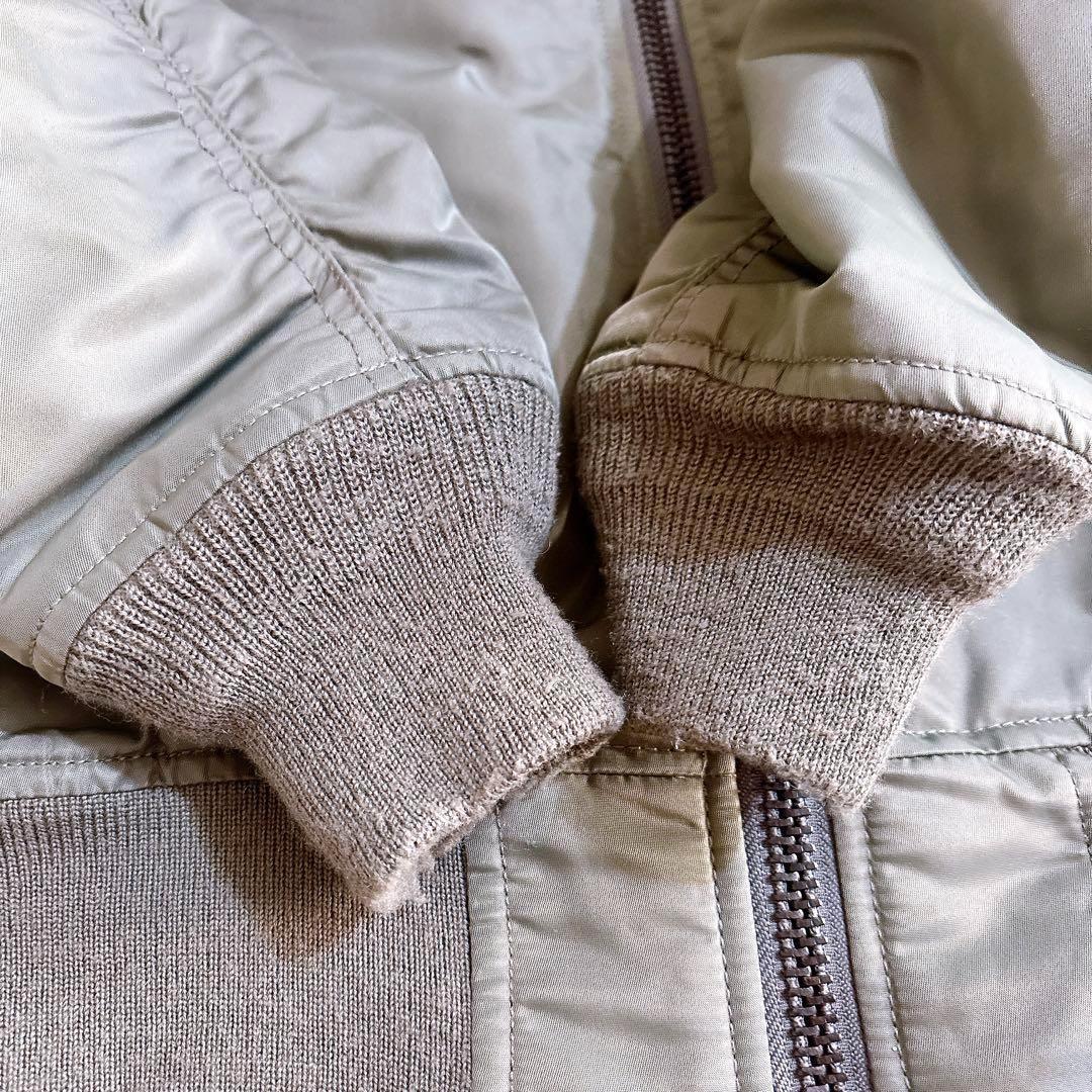 AVIREX MA-1 リバーシブル フライトジャケット 刺繍 ワッペン L