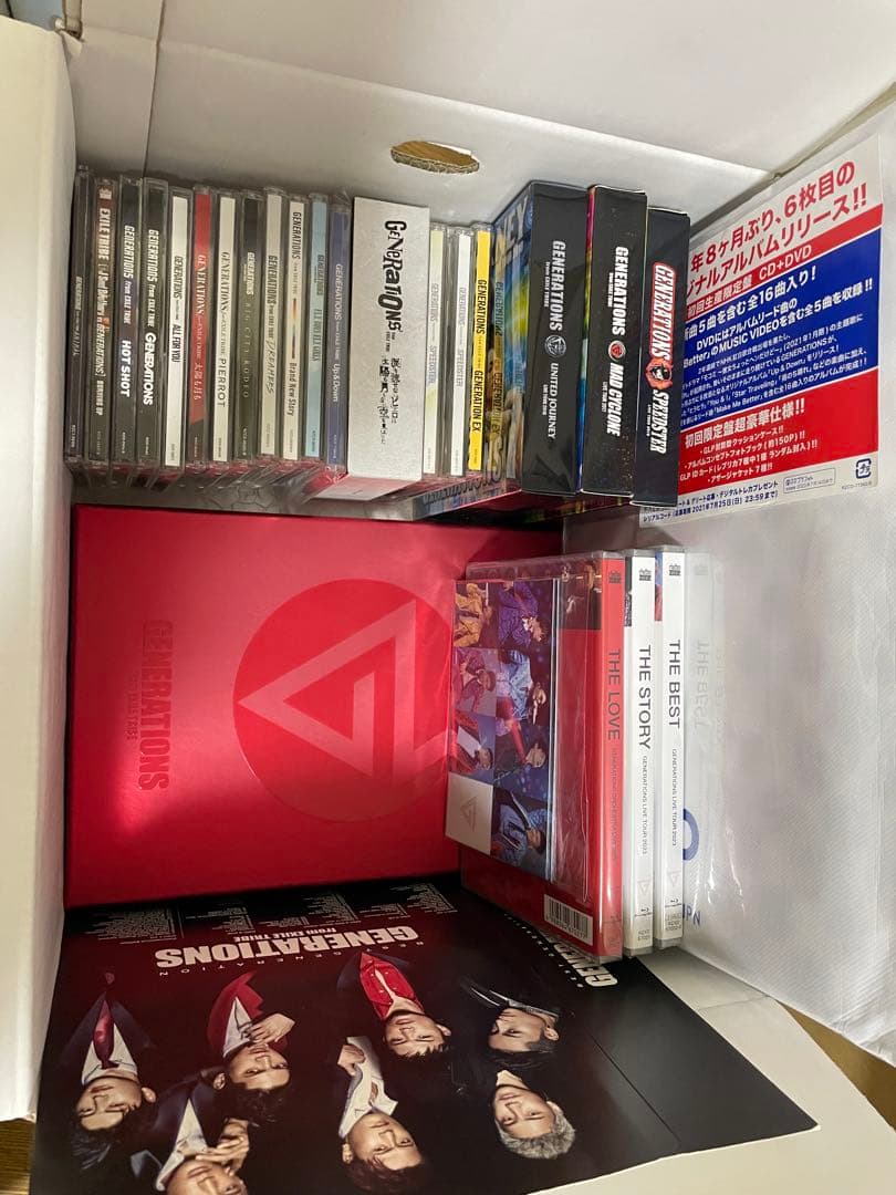 GENERATIONS CD・DVD・Blu-ray セット